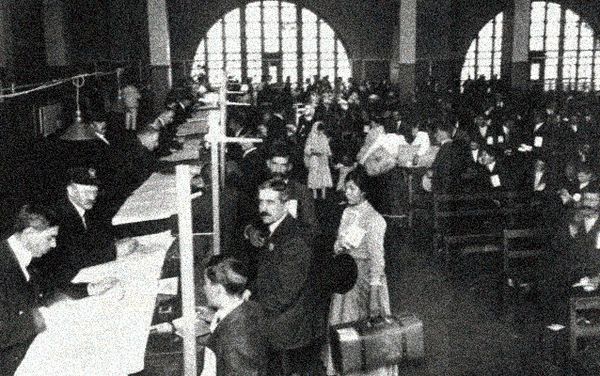 Ellis Island processing